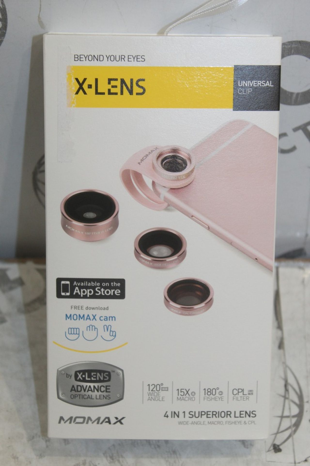 Lot To Contain 4 Beyond Your Eyes X Lens Universal Clips Combined RRP £120 (Pictures Are For