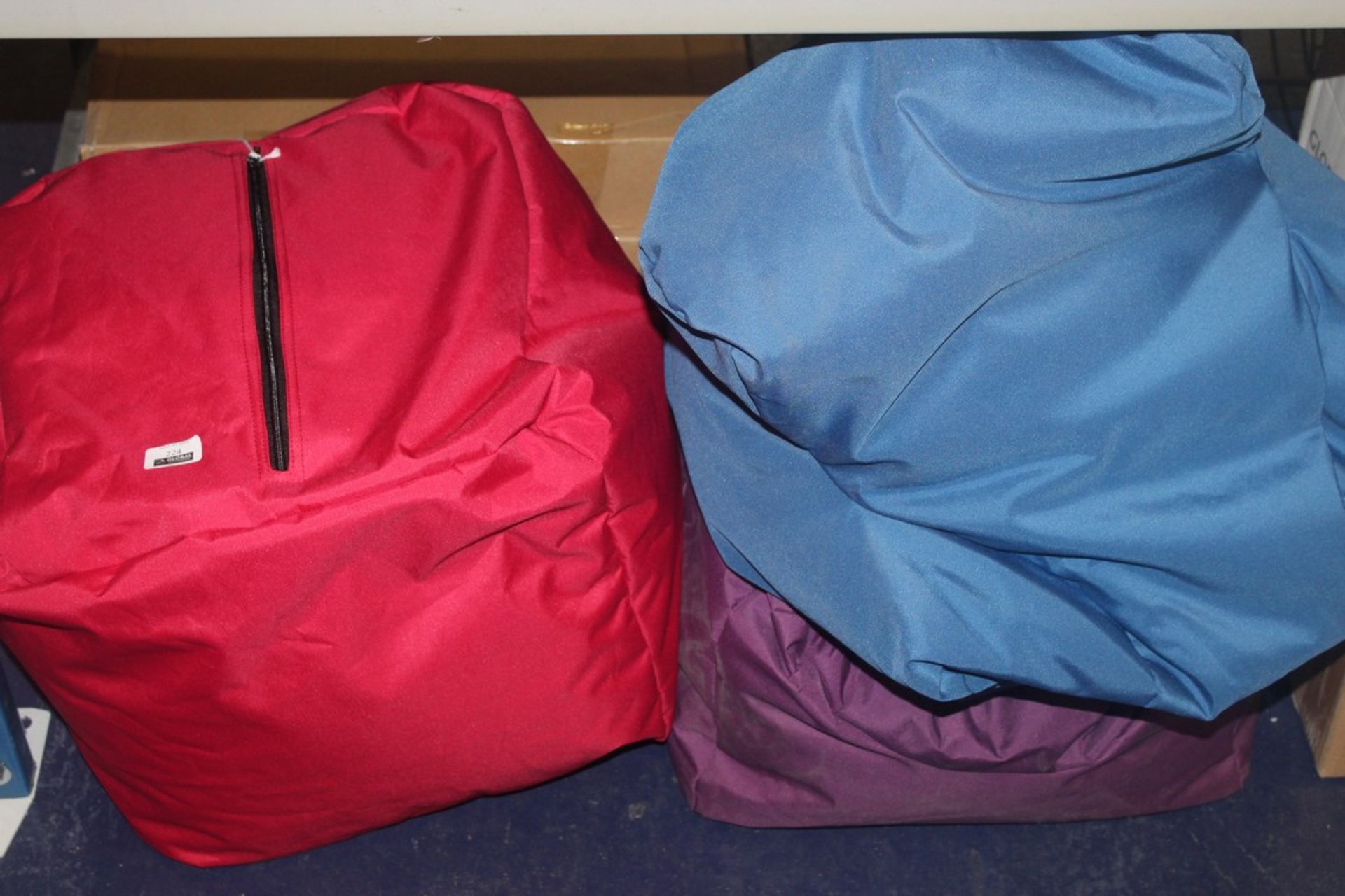 Lot To Contain 3 Assorted Children's Bean Bag Chairs Combined RRP £90 (Pictures Are For Illustration