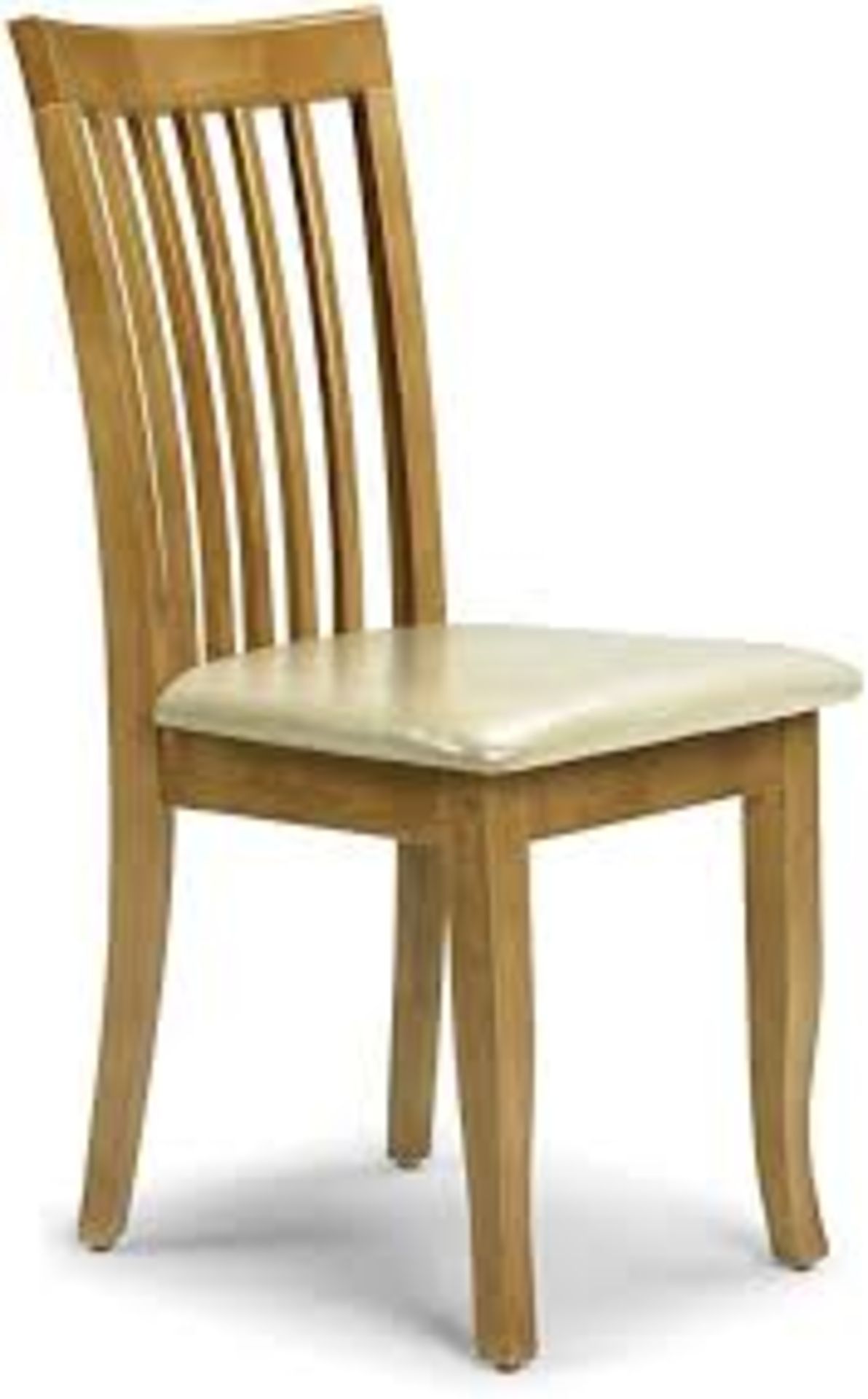 Boxed Set Of 2 Newbury Navy Solid Wooden Dining Chairs RRP £120 (18244) (Pictures Are For