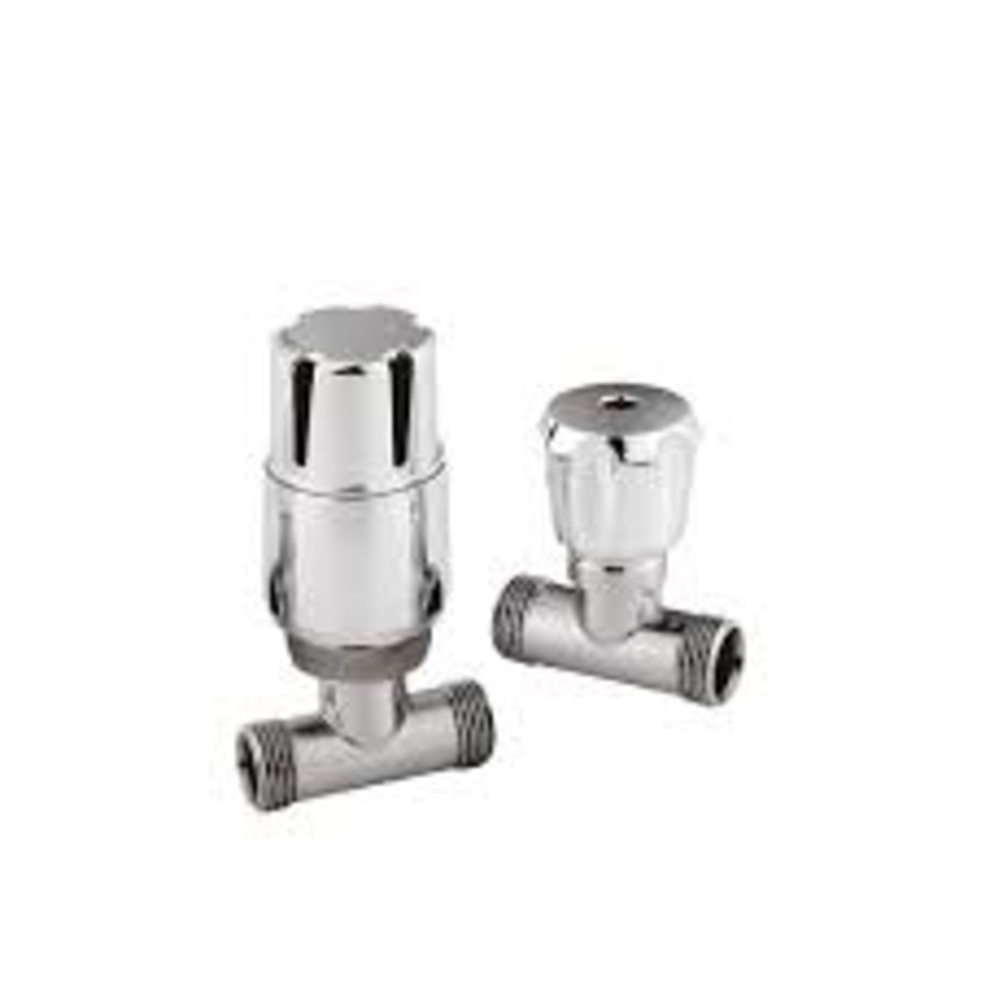 Lot To Contain Minimilist Radiator Valve And Straight 3 Piece Radiator Valves Combined RRP £120 (