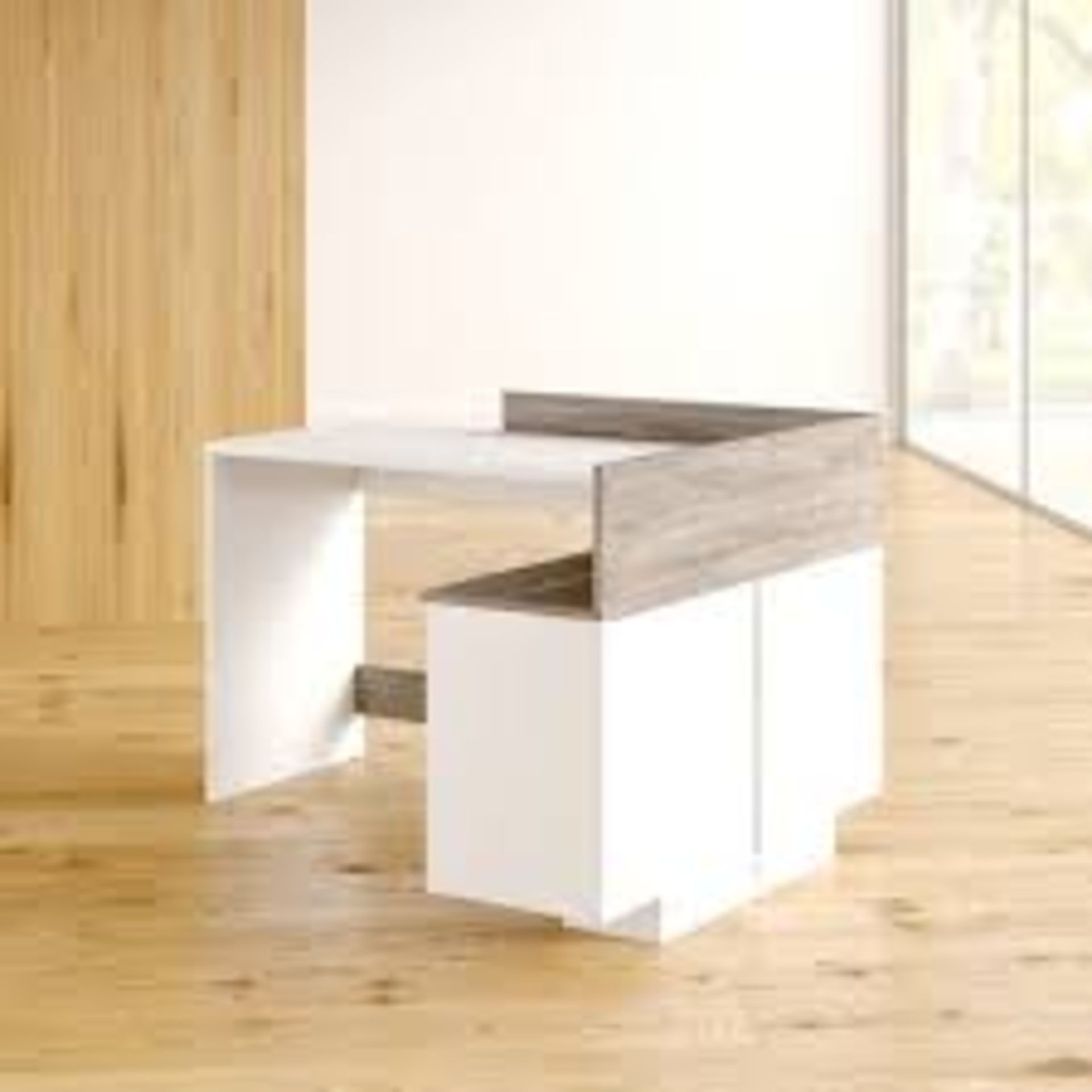 Boxed Gillian Designer Zip Code Desk RRP £200 (18490)