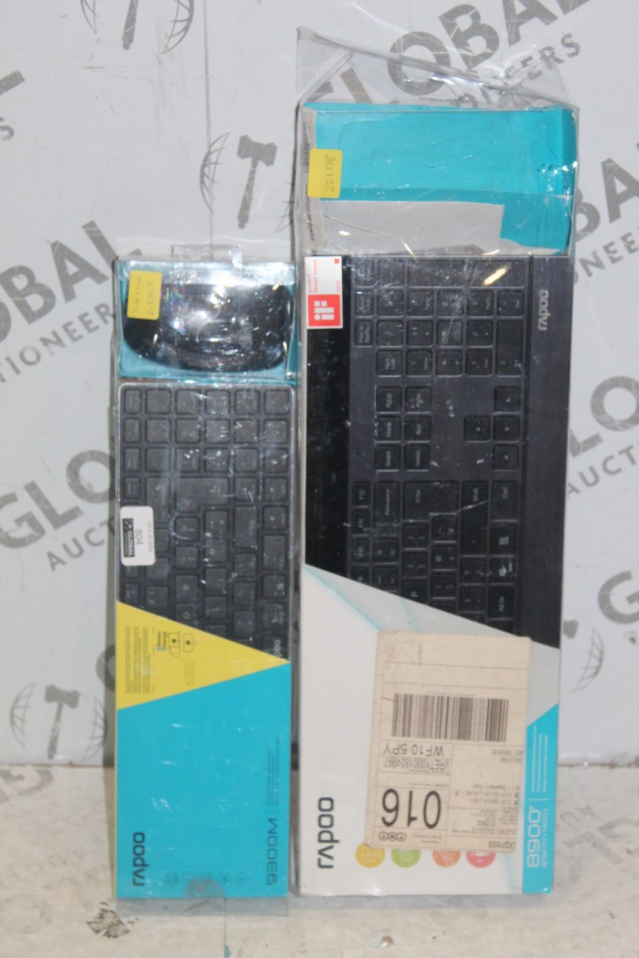 Boxed Assorted Rapoo Wireless Keyboard Packs RRP £