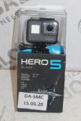 Boxed Go Pro Hero 5 Black Edition Waterproof 12 Me