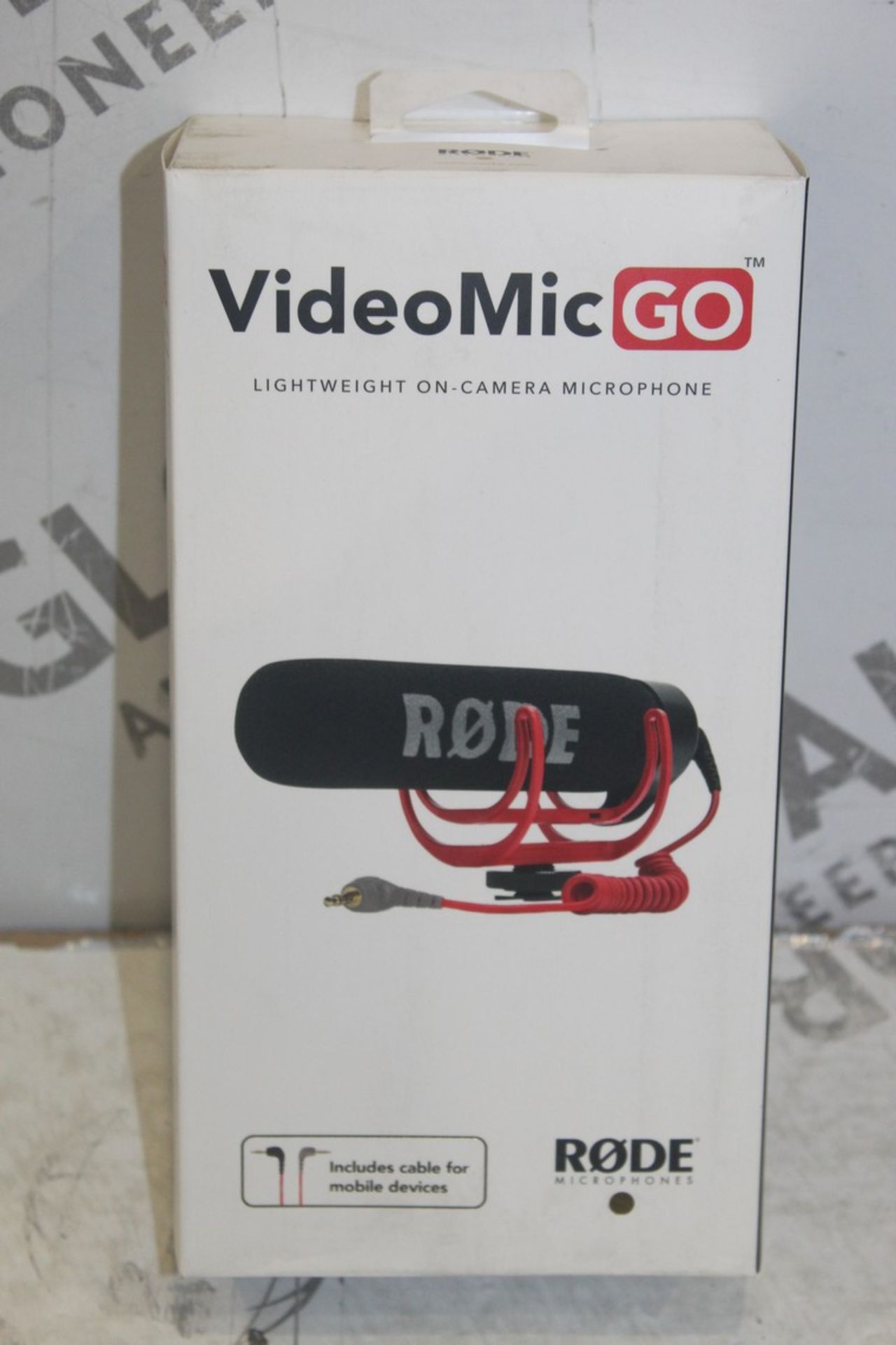 Boxed Rodi Video Mic Go Light Weight On Camera Mic