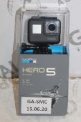 Boxed Go Pro Hero 5 Black Edition Waterproof 12 Me