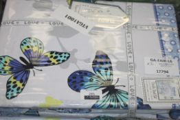 Made With Love Rapport Double Butterfly Duvet Set