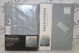 Assorted Items To Include Brentford Double Duvet C