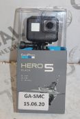 Boxed Go Pro Hero 5 Black Edition Waterproof 12 Me