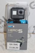 Boxed Go Pro Hero 5 Black Edition Waterproof 12 Me