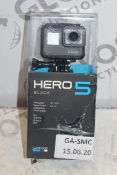 Boxed Go Pro Hero 5 Black Edition Waterproof 12 Me