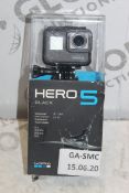 Boxed Go Pro Hero 5 Black Edition Waterproof 12 Me