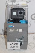 Boxed Go Pro Hero 5 Black Edition Waterproof 12 Me