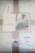 Bagged Serene Quilted Bedspread RRP £60 (Pictures