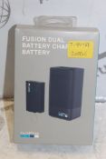 Boxed Gopro Fushion Dual Battery Charger & Portabl