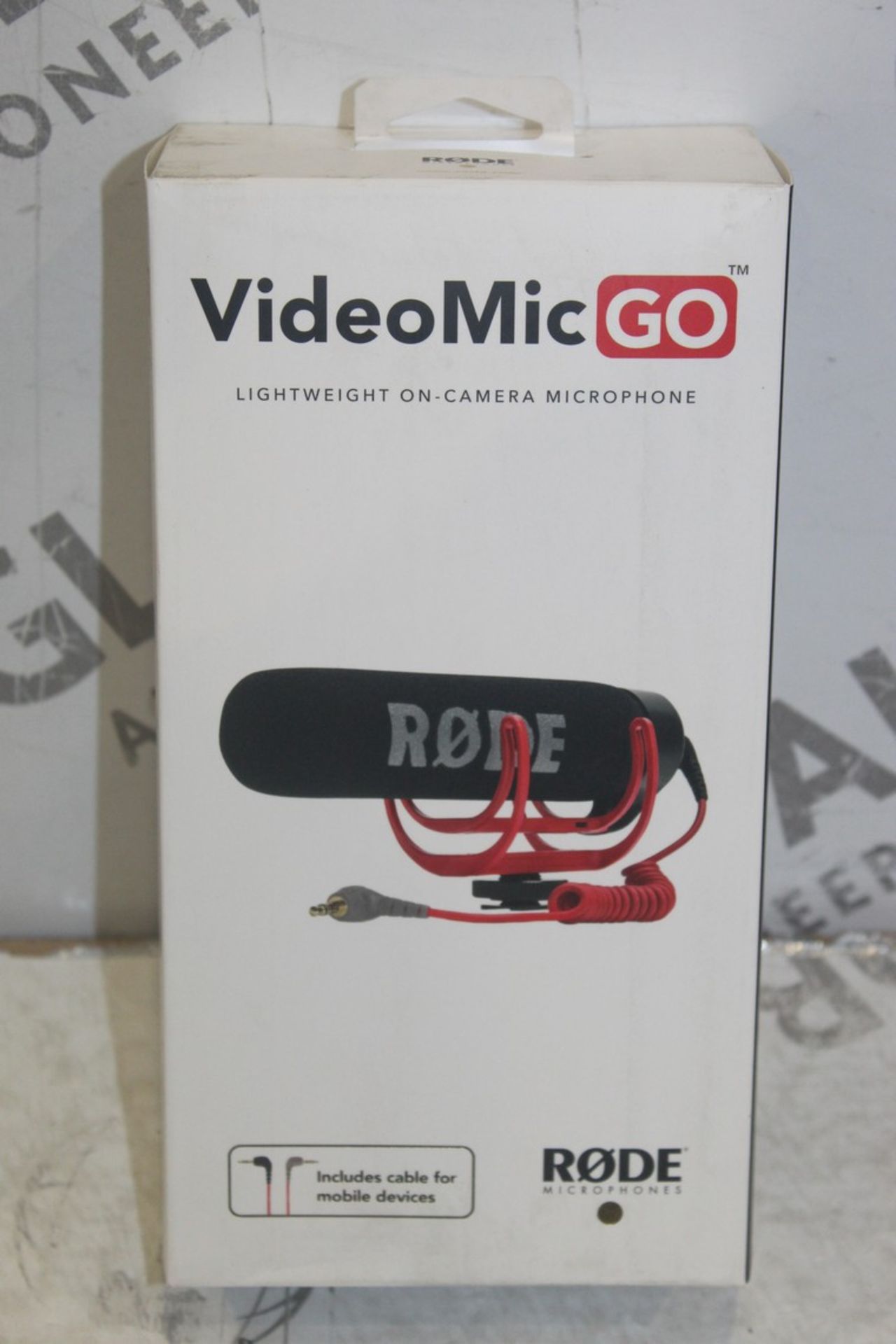 Boxed Rodi Video Mic Go Light Weight On Camera Mic
