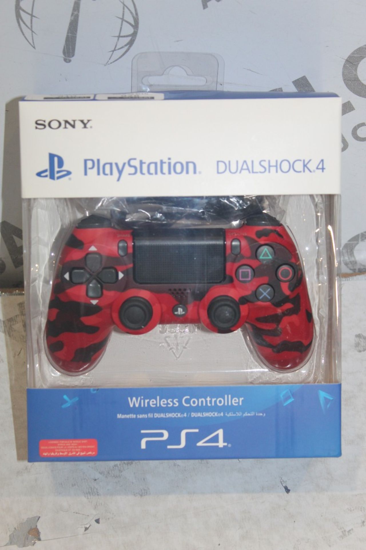 Boxed Sony Playstation 4 Dual Shock Red Wireless C