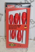 Boxed Brand New 5 Piece Insulated Screwdriver Sets