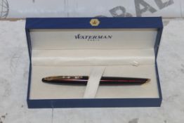 Boxed Waterman Caren Amber Fountain Pen RRP £250 (