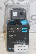 Boxed Go Pro Hero 5 Black Edition Waterproof 12 Me