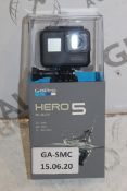 Boxed Go Pro Hero 5 Black Edition Waterproof 12 Me