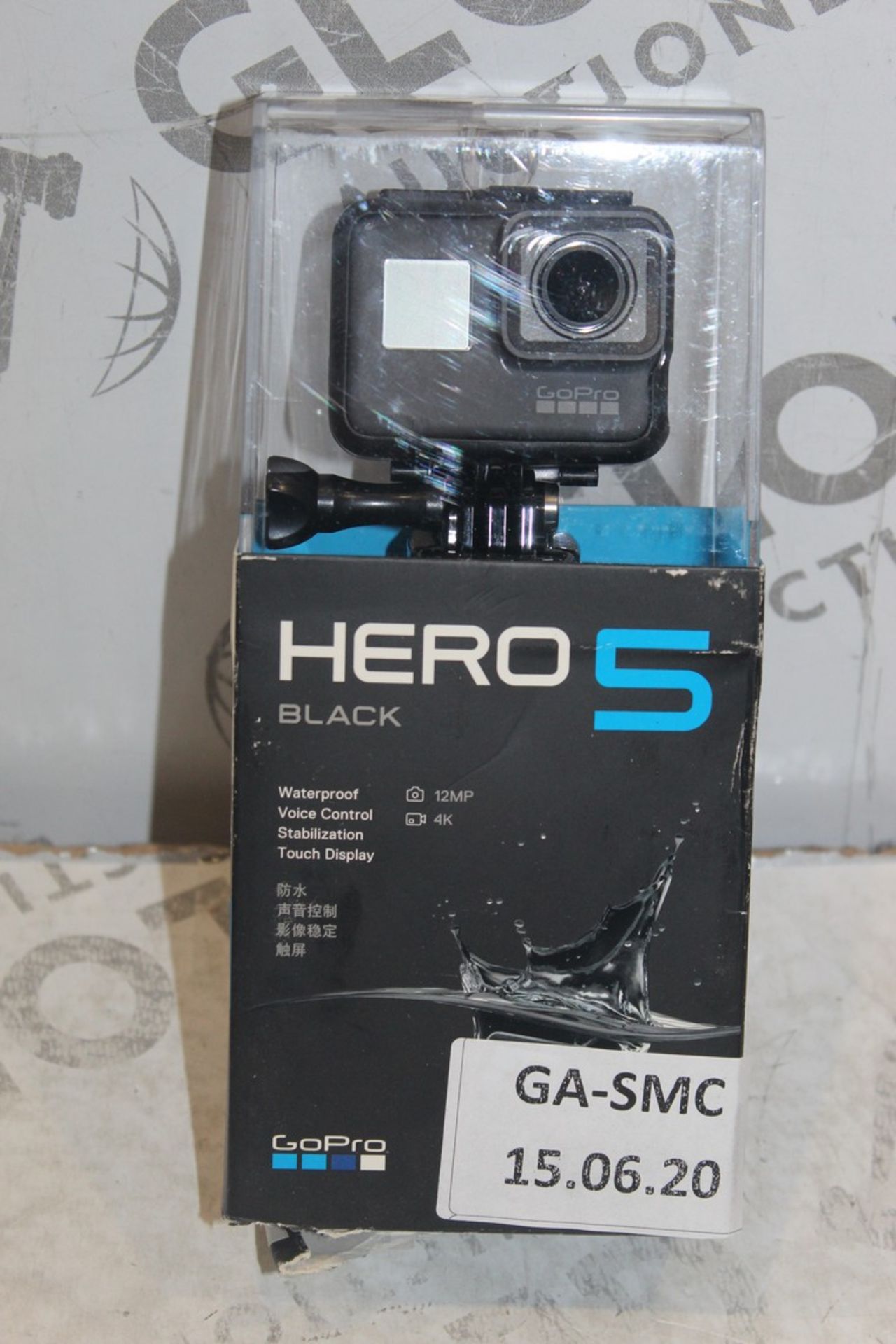 Boxed Go Pro Hero 5 Black Edition Waterproof 12 Me