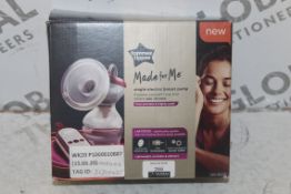 Boxed Tommee Tippee Made For Me Single Breast Pump