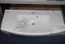 Large Mounted Vanity Basin RRP £445 (19309) (Pictu