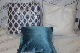 Assorted Designer Feather Filled Scatter Cushions