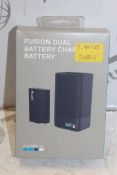 Boxed Gopro Fushion Dual Battery Charger & Portabl