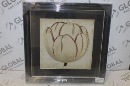 Pop Floral 2 Framed Wall Art Picture RRP £120 (982