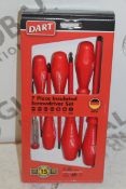 Boxed Brand New 7 Piece Insulated Screwdriver Sets