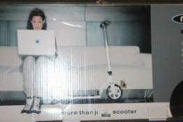 Boxed Micro White Scooter RRP £150 (109785) (Pictu