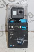 Boxed Go Pro Hero 5 Black Edition Waterproof 12 Me