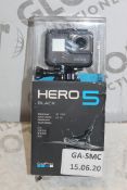 Boxed Go Pro Hero 5 Black Edition Waterproof 12 Me