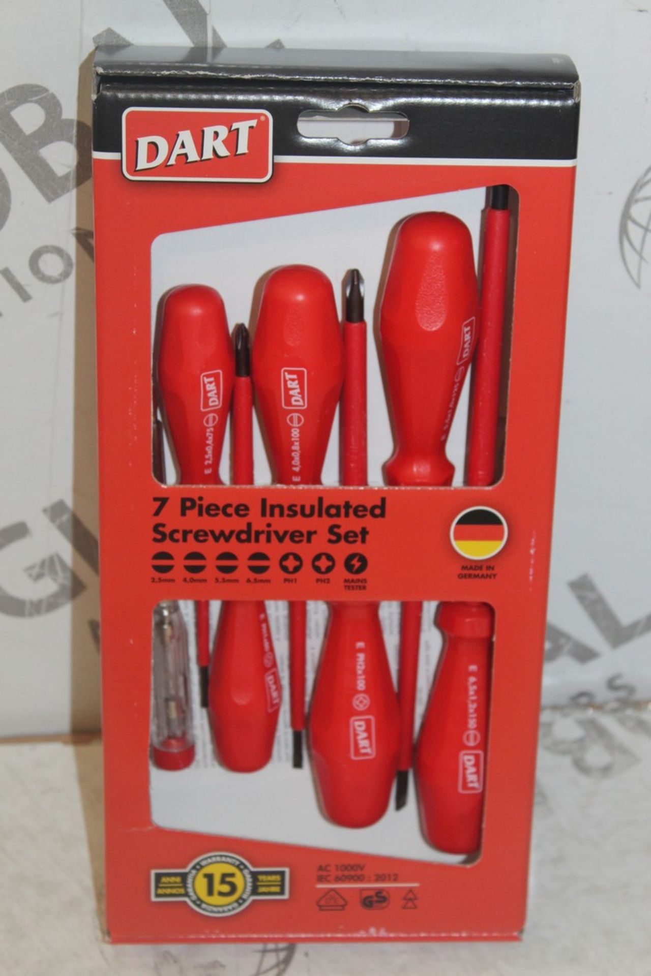 Boxed Brand New 7 Piece Insulated Screwdriver Sets