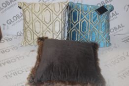 Assorted Items To Include Rocco Designer Cushions