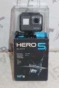 Boxed Go Pro Hero 5 Black Edition Waterproof 12 Me