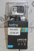 Boxed Go Pro Hero 4 12 Megapixel Black Surf Action