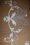 Metal Decorative Wall Art Feature RRP £80 (18059) (Pictures Are For Illustration Purposes Only) (