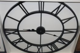 Large Roman Numeral 76cm Walplus Wall Clock RRP £85 (18415) (Pictures Are For Illustration