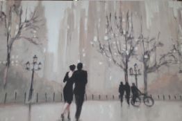 An Evening Out Canvas Wall Art Picture RRP £60 (18059) (Pictures Are For Illustration Purposes Only)