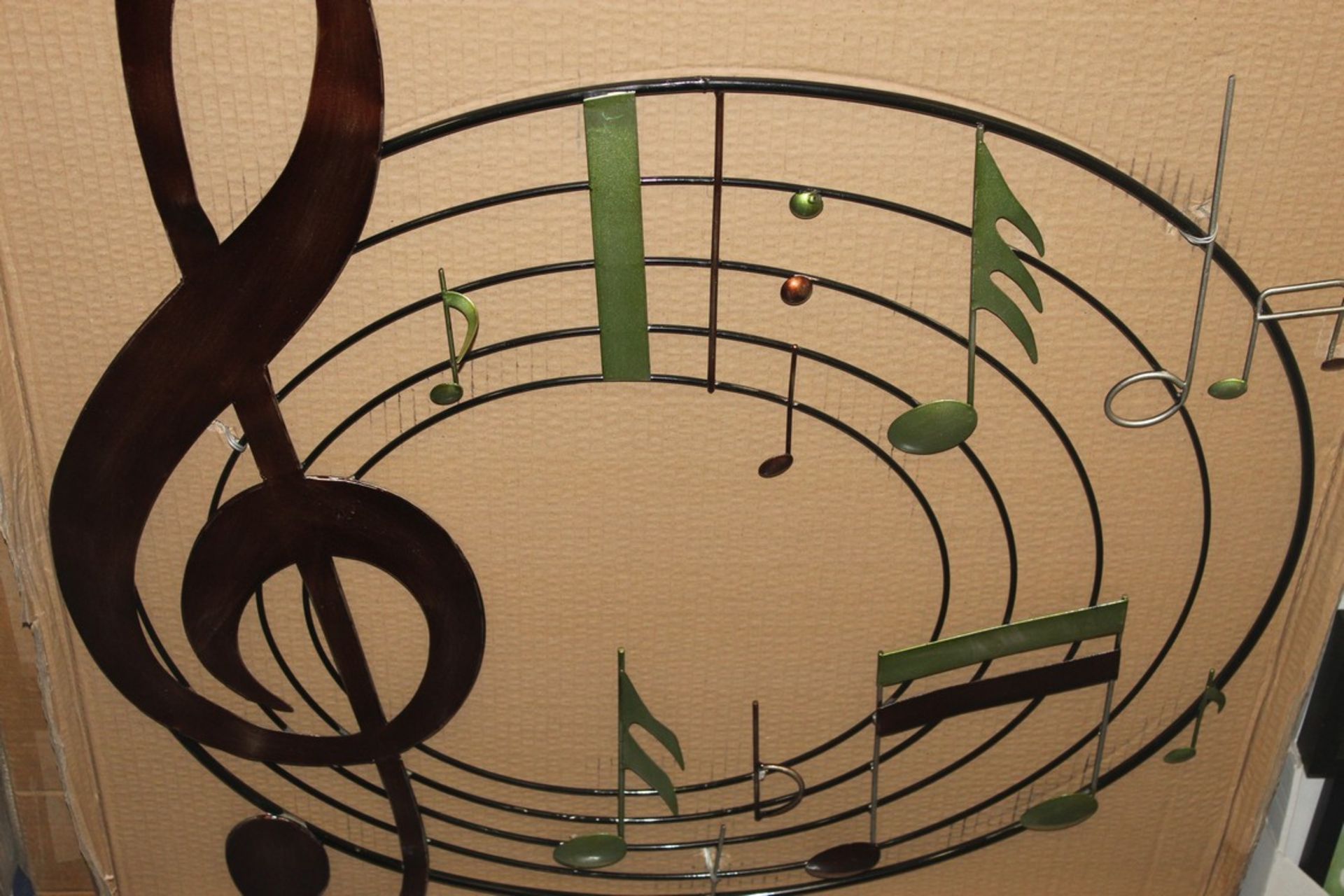 Boxed Triple Clef Wall Art Picture RRP £100 (18415) (Pictures Are For Illustration Purposes Only) (