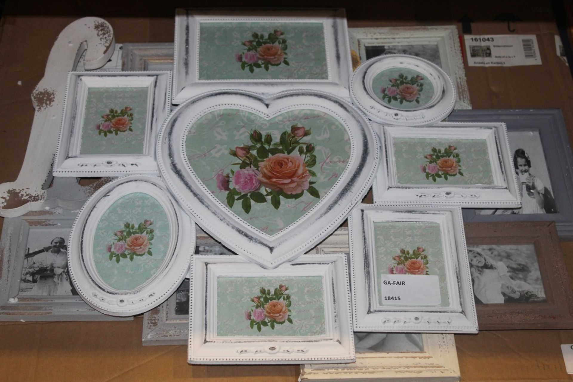 Lot To Contain 2 Assorted Collage Picture Frames Combined RRP £50 (18059) (Pictures Are For