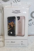 Lot To Contain 10 Lumee Duo iPhone 7 Pluse Rose Matee Light Up Cases Combined RRP £500 (Pictures Are