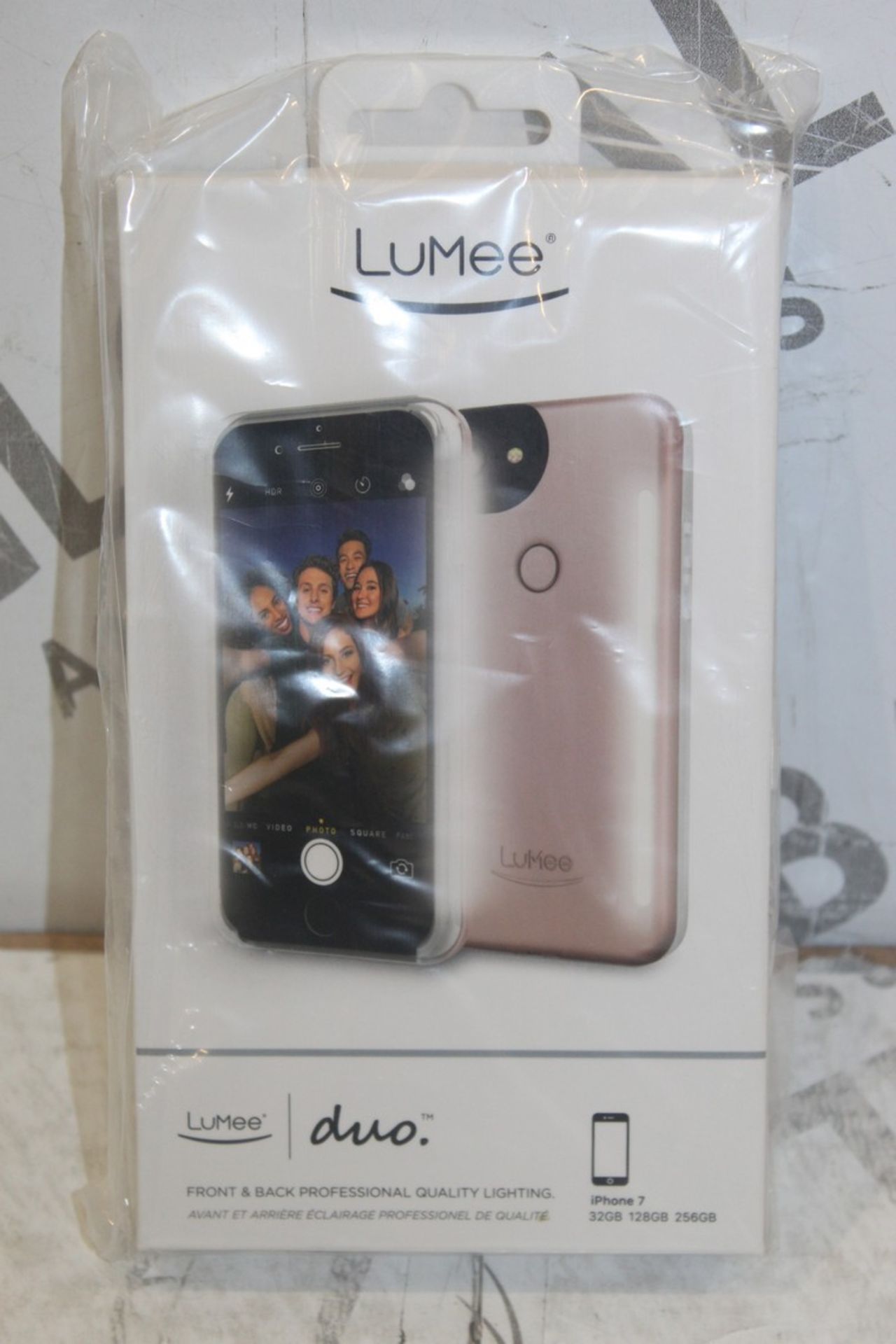 Lot To Contain 10 Lumee Duo iPhone 7 Rose Light Up Phone Cases RRP £500 (Pictures Are For