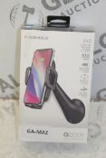 Lot To Contain 4 Momax Q Doc Wireless Charging Car Mount Combined RRP £200 (Pictures Are For