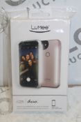 Lot To Contain 10 Lumee Duo iPhone 7 Pluse Rose Matee Light Up Cases Combined RRP £500 (Pictures Are