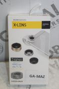 Lot To Contain 5 Beyond Your Eyes X Lens Universal Clips In Silver Combined RRP £150 (Pictures Are