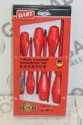 Lot To Contain 5 7 Piece Insulated Screw Driver Sets Combined RRP £180 (Pictures Are For