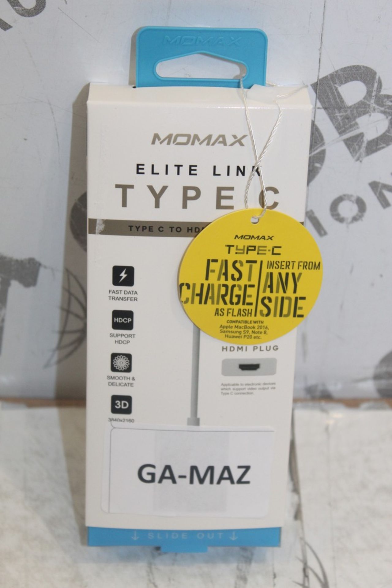 Lot To Contain 7 Momax Elite Link Type C HDMI Adapter Combined RRP £175 (Pictures Are For
